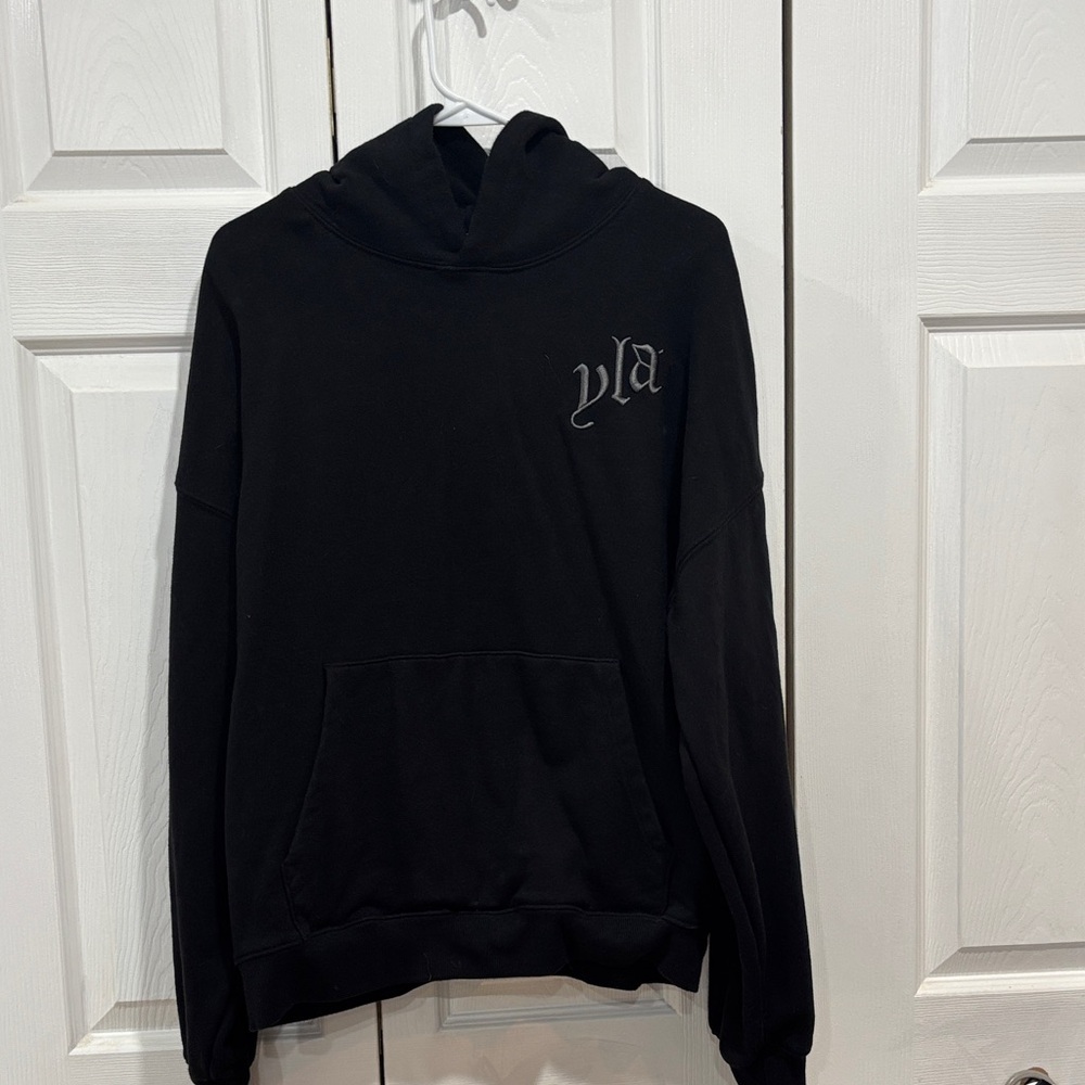 Young LA Black Men's Hoodie Sweatshirt